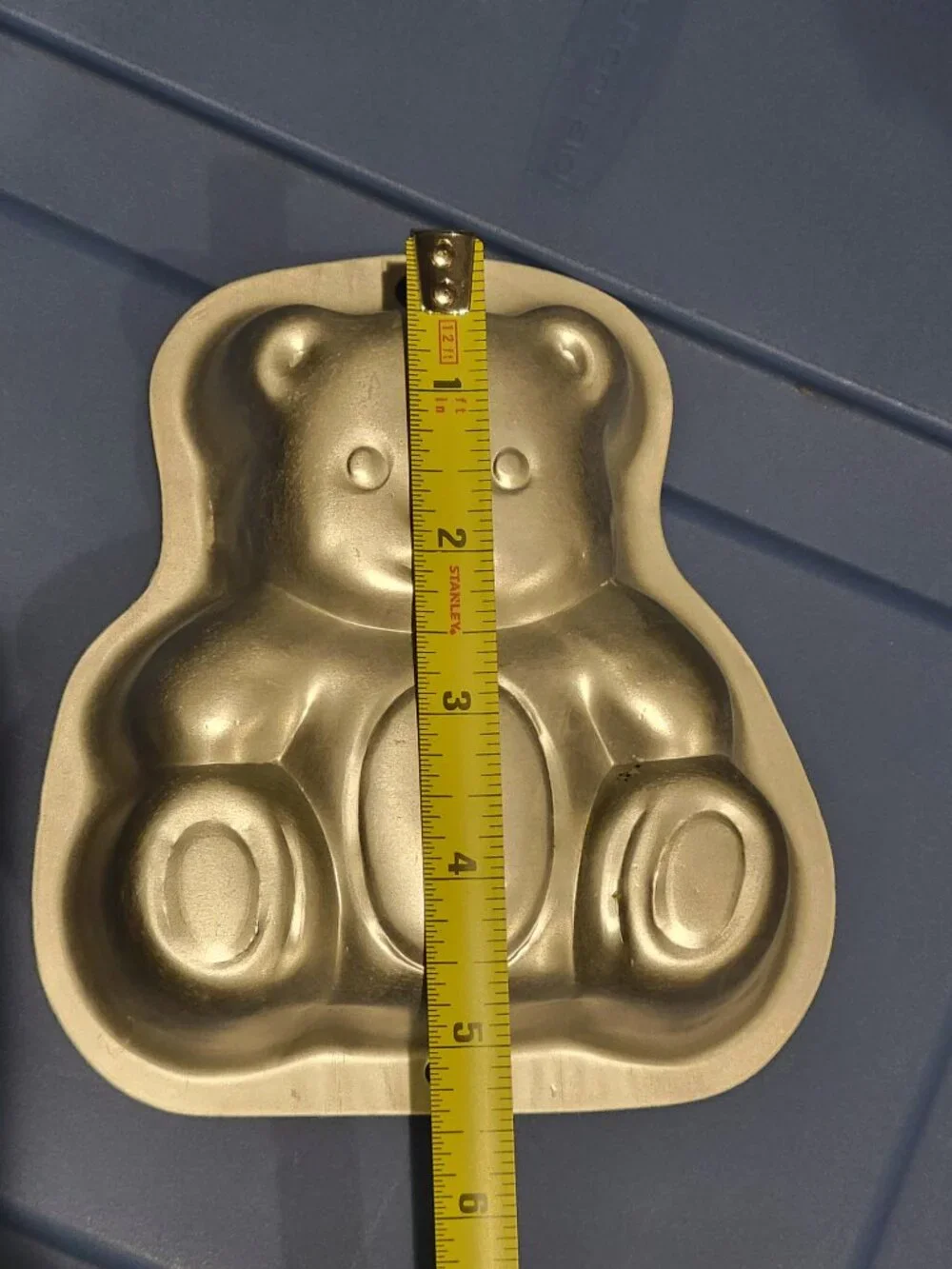 Set of 3 Vintage Aluminum Baking Mold Cake Forms: Angel, Bear, Donald Duck